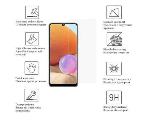 Скло захисне Drobak Xiaomi Redmi 12C (717178) (717178)