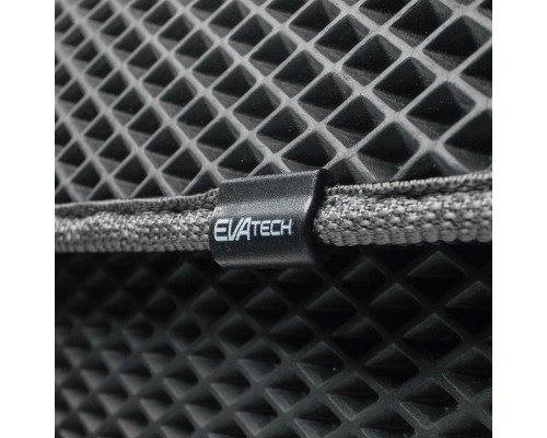 Сумка-органайзер EVAtech M-PRO 32x50x30 см. Ромб сірий з сірим кантом (BS13642OM3RGG)