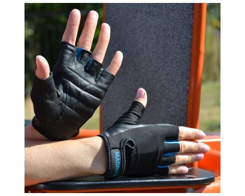 Рукавички для фітнесу MadMax MFG-251 Rainbow Turquoise M (MFG-251-TRQ_M)