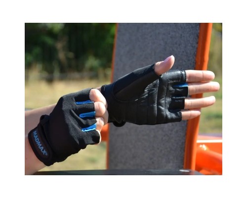 Рукавички для фітнесу MadMax MFG-251 Rainbow Turquoise M (MFG-251-TRQ_M)