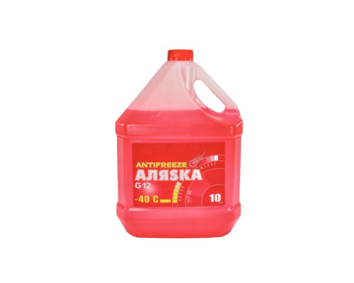 Антифриз Аляsка -40 G12 червоний 10л (5528) 