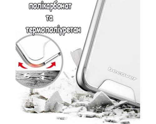Чохол до мобільного телефона BeCover Space Case Apple iPhone 15 Plus Transparancy (709937)