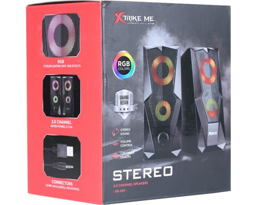 Акустична система Xtrike ME SK-501 6Вт RGB USB (SK-501) 