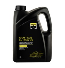 Моторна олива KRAFT Euro LL-III 5W-30, 4л (708433)
