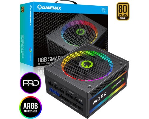 Блок живлення Gamemax 750W (RGB-750 PRO)