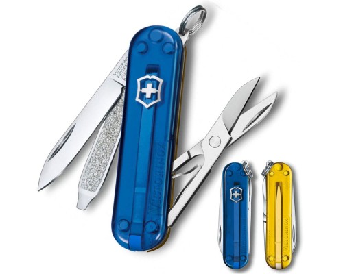 Ніж Victorinox Classic SD Ukraine Жовто-синій (0.6223.T2G.T81)