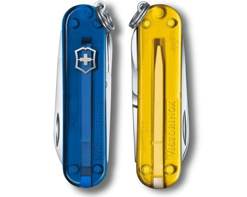 Ніж Victorinox Classic SD Ukraine Жовто-синій (0.6223.T2G.T81)