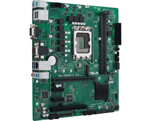 Материнська плата ASUS Pro H610M-C D4-CSM