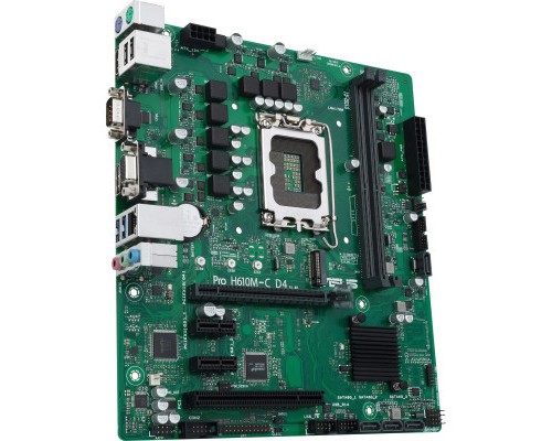 Материнська плата ASUS Pro H610M-C D4-CSM