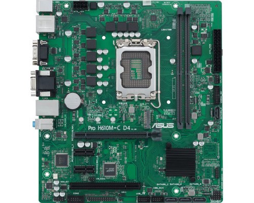 Материнська плата ASUS Pro H610M-C D4-CSM