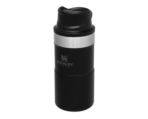 Термокружка Stanley Classic Trigger-action Matte Black 0.25 л (6939236382830)