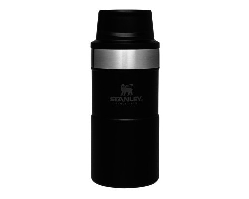 Термокружка Stanley Classic Trigger-action Matte Black 0.25 л (6939236382830)