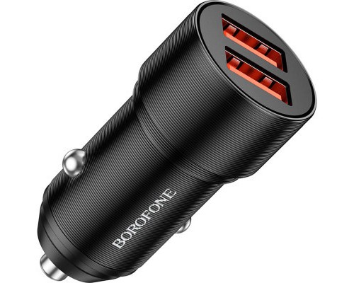 Зарядний пристрій BOROFONE BZ19B charger set (Micro) 2 x USB Black (6941991101502)