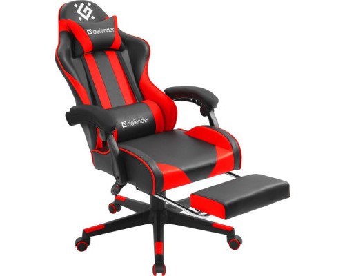 Крісло ігрове Defender Rock Black/Red (64346)