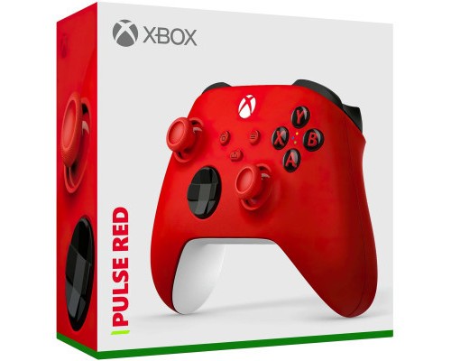 Геймпад Microsoft Wireless Red (QAU-00012)