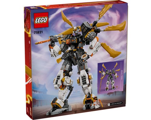Конструктор LEGO Ninjago Драконовий робот-титан Коула (71821)