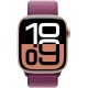 Смарт-годинник Apple Watch Series 10 GPS 46mm Rose Gold Aluminium Case with Plum Sport Loop (MWWV3QH/A)