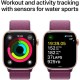 Смарт-годинник Apple Watch Series 10 GPS 46mm Rose Gold Aluminium Case with Plum Sport Loop (MWWV3QH/A)