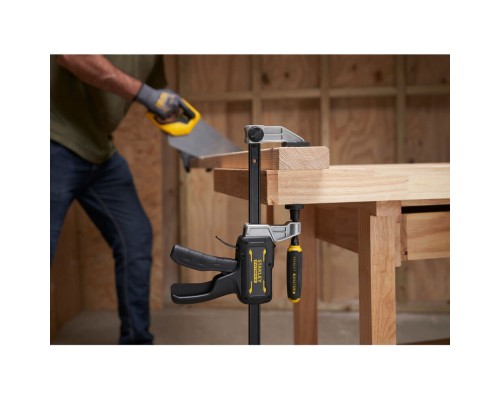 Струбцина Stanley FatMax гібридна, 450мм, тиск мін/макс 136/374 кг (FMHT83007-0)