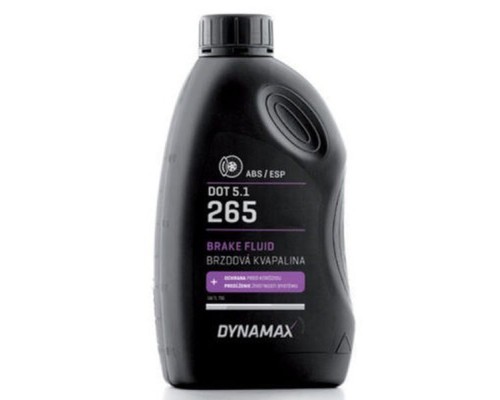Гальмівна рідина DYNAMAX 265 DOT4 1л