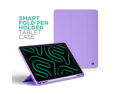 Чохол до планшета Armorstandart Smart Fold Pen Apple iPad Pro 13 (2024) Light Purple (ARM78141)