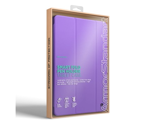 Чохол до планшета Armorstandart Smart Fold Pen Apple iPad Pro 13 (2024) Light Purple (ARM78141)