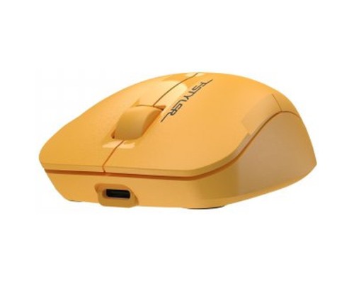 Мишка A4Tech FG15CS Air2 Wireless Yellow (4711421001236)