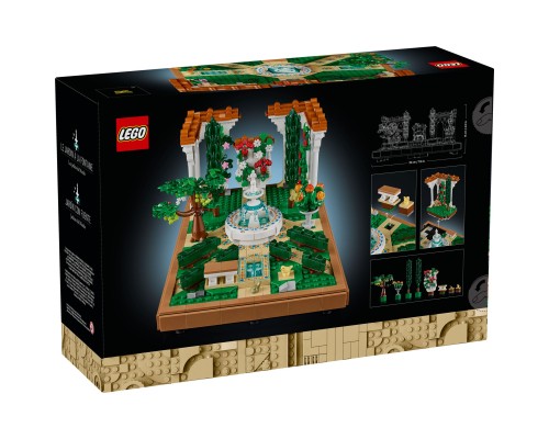 Конструктор LEGO Icons Сад фонтанів (10359)