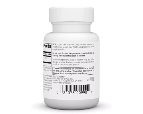 Вітамінно-мінеральний комплекс Source Naturals Екстракт виноградних кісточок, 100 мг, Grape Seed Extract, Proanthodyn (SN0990)