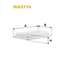 Повітряний фільтр для автомобіля Wixfiltron WA9719