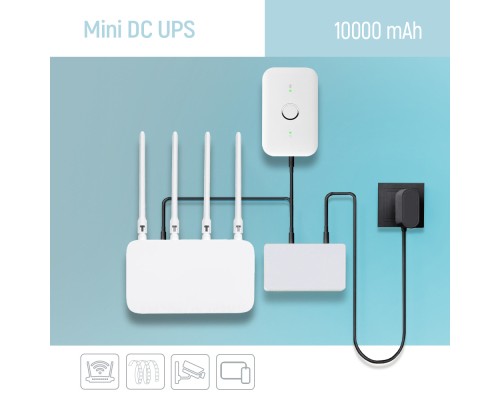 Пристрій безперебійного живлення ColorWay CW-PB100LI3WT 10000mAh 21W (CW-PB100LI3WT)