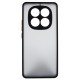 Чохол до мобільного телефона Dengos Kit Xiaomi Redmi Note 14 Pro case Matte + glass (Black) (DG-KM-128)
