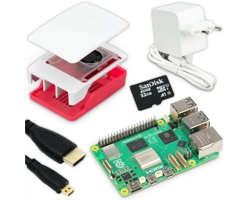 Промисловий ПК Raspberry Pi 5 16Gb KIT (RPI5-KIT-16GB) Промисловий ПК Raspberry Pi 5 16Gb KIT (RPI5-KIT-16GB)