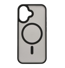 Чохол до мобільного телефона 2E iPhone 16 Soft Touch MagSafe Cover black (2E-IPH-16-OCLS-BK)