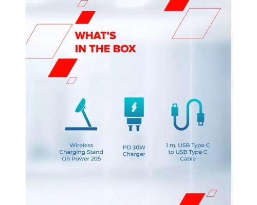 Зарядний пристрій Canyon wireless charger WCS-205 15W Qi2 2in1 White (CNS-WCS205W)