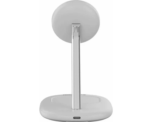 Зарядний пристрій Canyon wireless charger WCS-205 15W Qi2 2in1 White (CNS-WCS205W)