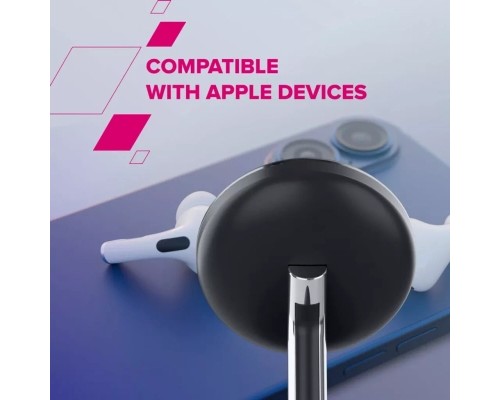 Зарядний пристрій Canyon wireless charger WCS-205 15W Qi2 2in1 White (CNS-WCS205W)