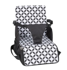 Стілець для годування FreeON портативний Fold and Go Black/white (48709)