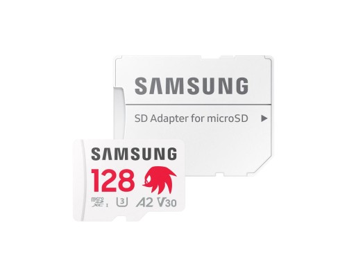 Карта пам'яті Samsung 128GB microSDXC class 10 UHS-I U3 V30 Pro Plus Sonic (MB-MD128SA/LC1)