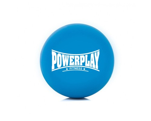 Масажний м'яч PowerPlay PP-4354 Silicone Lacrosse Ball (6.3см) Синій (PP-4354_Blue)