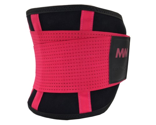 Пояс компресійний MadMax MFA-277 Slimming belt Black/rubine red L (MFA-277-RED_L)