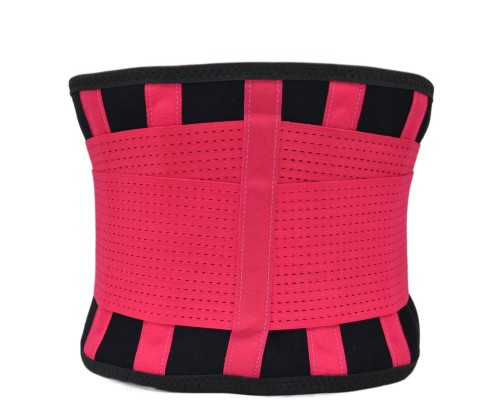 Пояс компресійний MadMax MFA-277 Slimming belt Black/rubine red L (MFA-277-RED_L)
