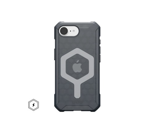Чохол до мобільного телефона UAG iPhone 16E (4th Gen 2025) Essential Armor MagSafe Ash (114496113131)