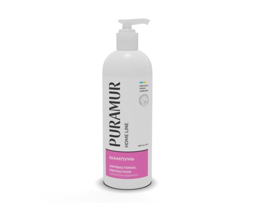 Шампунь для тварин Puramur Antibacterial Protection з хлоргексидином 200 мл (4823082434848)