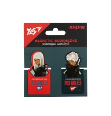Закладки для книг Yes магнітні Anime, висікання, 2 шт (708400)