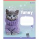 Зошит 1 вересня Funny Pets А5 12 аркушів клітинка (768208)