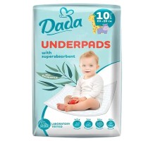 Пелюшки для малюків Dada 60*60 см 10 шт (4810174981532)
