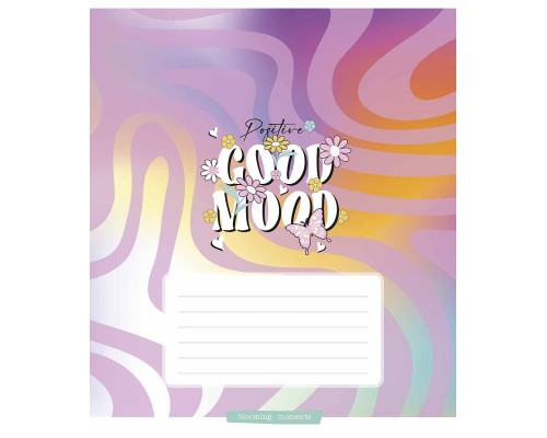 Зошит Школярик Good mood 18 аркушів лінія (018-3504L)