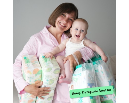 Підгузки Offspring Willy the Whale, розмір M, 6-10 кг, 42 шт. (DP-OI-FAT-M42P-WTW)