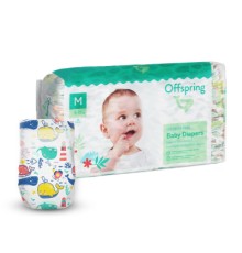 Підгузки Offspring Willy the Whale, розмір M, 6-10 кг, 42 шт. (DP-OI-FAT-M42P-WTW)